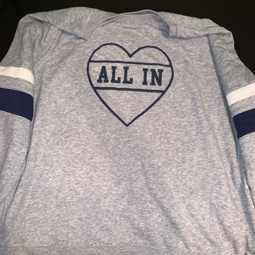 All in girls sweater/sweatshirt